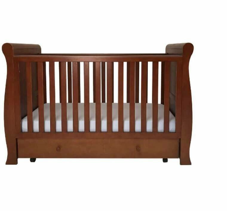 east coast langham sleigh cot bed